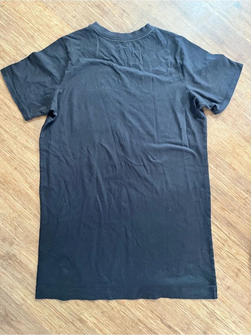 Everlane THE ORGANIC COTTON WEEKEND TEE DRESS, Black, sz XL - Picture 7 of 7